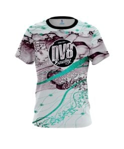DV8 Teal Granite CoolWick Bowling Jersey