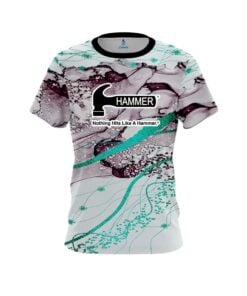 Hammer Teal Granite CoolWick Bowling Jersey