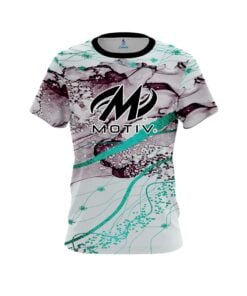 Motiv Teal Granite CoolWick Bowling Jersey