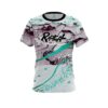 Radical Teal Granite CoolWick Bowling Jersey