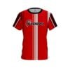 900 Global Red Landslide CoolWick Bowling Jersey
