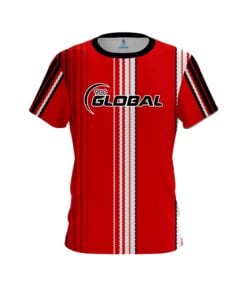 900 Global Red Landslide CoolWick Bowling Jersey