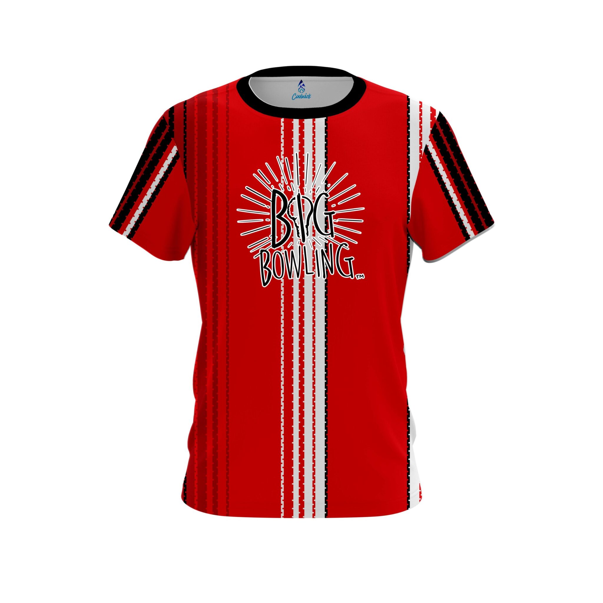 Big Bowling Red Landslide CoolWick Bowling Jersey