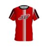 Columbia 300 Red Landslide CoolWick Bowling Jersey