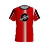 Ebonite Red Landslide CoolWick Bowling Jersey