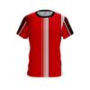 Plain Red Landslide CoolWick Bowling Jersey