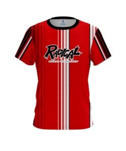 Radical Red Landslide CoolWick Bowling Jersey