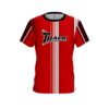 Track Red Landslide CoolWick Bowling Jersey