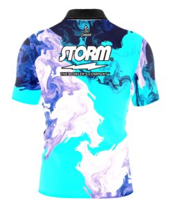 Storm Men's HyRoad Full-Zip Lightweight Hoodie Bowling Shirt Dri-Fit Black Red 
