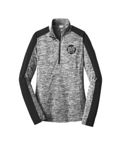 DV8 Women's Electric Heather 1/4 Zip Wicking Pullover