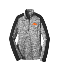 Motiv Women's Electric Heather 1/4 Zip Wicking Pullover