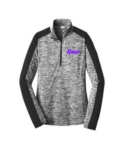 Radical Women's Electric Heather 1/4 Zip Wicking Pullover