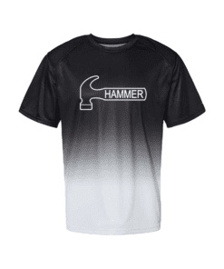 Hammer Womens Dye Sub Beer CoolWick Performance Crew Bowling Shirt 
