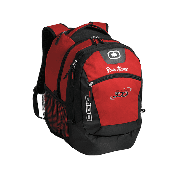 OGIO Rogue Columbia 300 Bowling Backpack Red