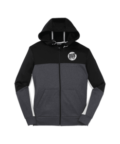 DV8 Men's Fleece Colorblock Full Zip Hooded Jacket