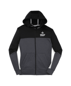 Roto Grip Men's Fleece Colorblock Full Zip Hooded Jacket