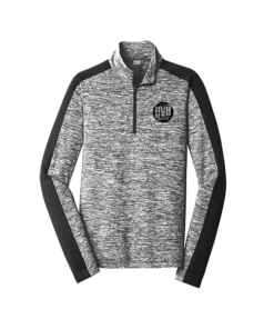 DV8 Men's Electric Heather 1/4 Zip Wicking Pullover
