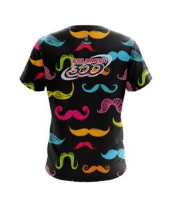 Alternative view of Columbia 300 Multi-Colored Mustache CoolWick Bowling Jersey