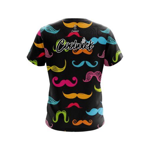 Signature Multi-Colored Mustache CoolWick Bowling Jersey - Image 2