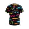 Motiv Multi-Colored Mustache CoolWick Bowling Jersey - Image 2
