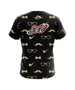 Alternative view of Columbia 300 Black Gold Mustache CoolWick Bowling Jersey
