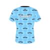 Signature Baby Blue Mustache CoolWick Bowling Jersey - Image 2