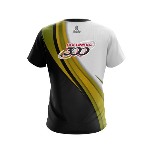 Columbia 300 Golden Flutter CoolWick Bowling Jersey - Image 2