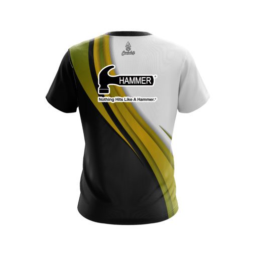Hammer Golden Flutter CoolWick Bowling Jersey - Image 2