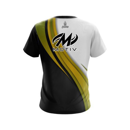 Motiv Golden Flutter CoolWick Bowling Jersey - Image 2