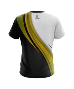 Alternative view of Plain Golden Flutter CoolWick Bowling Jersey