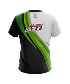 Alternative view of Columbia 300 Green Flutter CoolWick Bowling Jersey