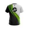 Ebonite Green Flutter CoolWick Bowling Jersey - Image 2