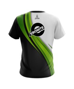 Alternative view of Ebonite Green Flutter CoolWick Bowling Jersey