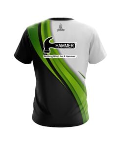 Alternative view of Hammer Green Flutter CoolWick Bowling Jersey