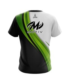 Alternative view of Motiv Green Flutter CoolWick Bowling Jersey