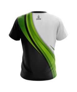 Alternative view of Plain Green Flutter CoolWick Bowling Jersey