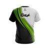 Radical Green Flutter CoolWick Bowling Jersey - Image 2