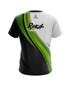 Alternative view of Radical Green Flutter CoolWick Bowling Jersey