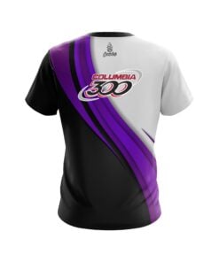 Alternative view of Columbia 300 Purple Flutter CoolWick Bowling Jersey