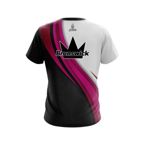 Brunswick Scarlett Flutter Coolwick Bowling Jersey - Image 2