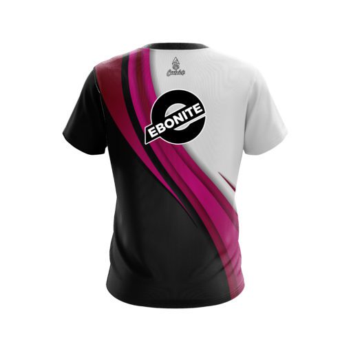 Ebonite Scarlett Flutter CoolWick Bowling Jersey - Image 2