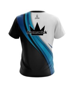 Alternative view of Brunswick Blue Flutter Coolwick Bowling Jersey