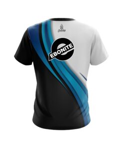 Alternative view of Ebonite Blue Flutter CoolWick Bowling Jersey