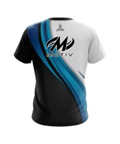 Alternative view of Motiv Blue Flutter CoolWick Bowling Jersey