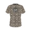 Big Bowling Brown Plaid Mustache CoolWick Bowling Jersey - Image 2