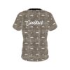 Signature Brown Plaid Mustache CoolWick Bowling Jersey - Image 2