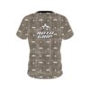 Roto Grip Brown Plaid Mustache CoolWick Bowling Jersey - Image 2