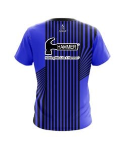 Alternative view of Hammer Blue Slain CoolWick Bowling Jersey