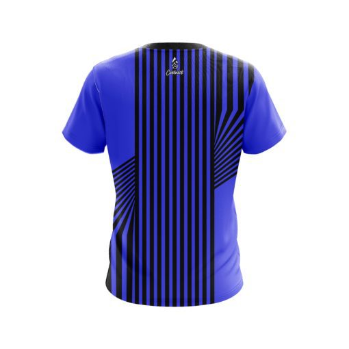 Plain Blue Slain CoolWick Bowling Jersey - Image 2