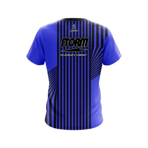 Storm Blue Slain CoolWick Bowling Jersey - Image 2